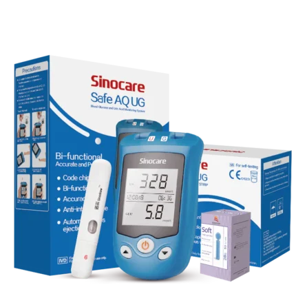 Sinocare UG Uric Acid & Glucose Monitor