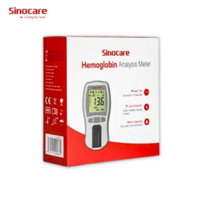 Sinocare Hemoglobin Test Meter with Rechargeable Battery & 50 Test Strips - Image 3