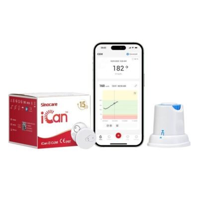 Sinocare iCan i3 CGM 15 Days Continuous Glucose Monitoring - Image 2