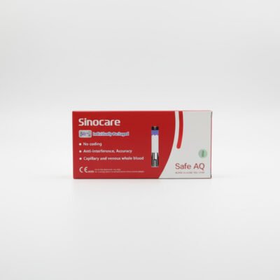 Sinocere Safe AQ & UG Sugar Strips - 50-Test Foil Packing - Image 2